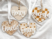 Load image into Gallery viewer, Valentine&#39;s Day Basket Name Tags - Charlie + Pine

