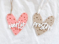 Personalized Valentine's Day Basket Name Tags