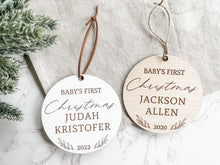 Load image into Gallery viewer, Baby&#39;s First Christmas Ornament - Charlie + Pine
