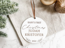 Load image into Gallery viewer, Baby&#39;s First Christmas Ornament - Charlie + Pine
