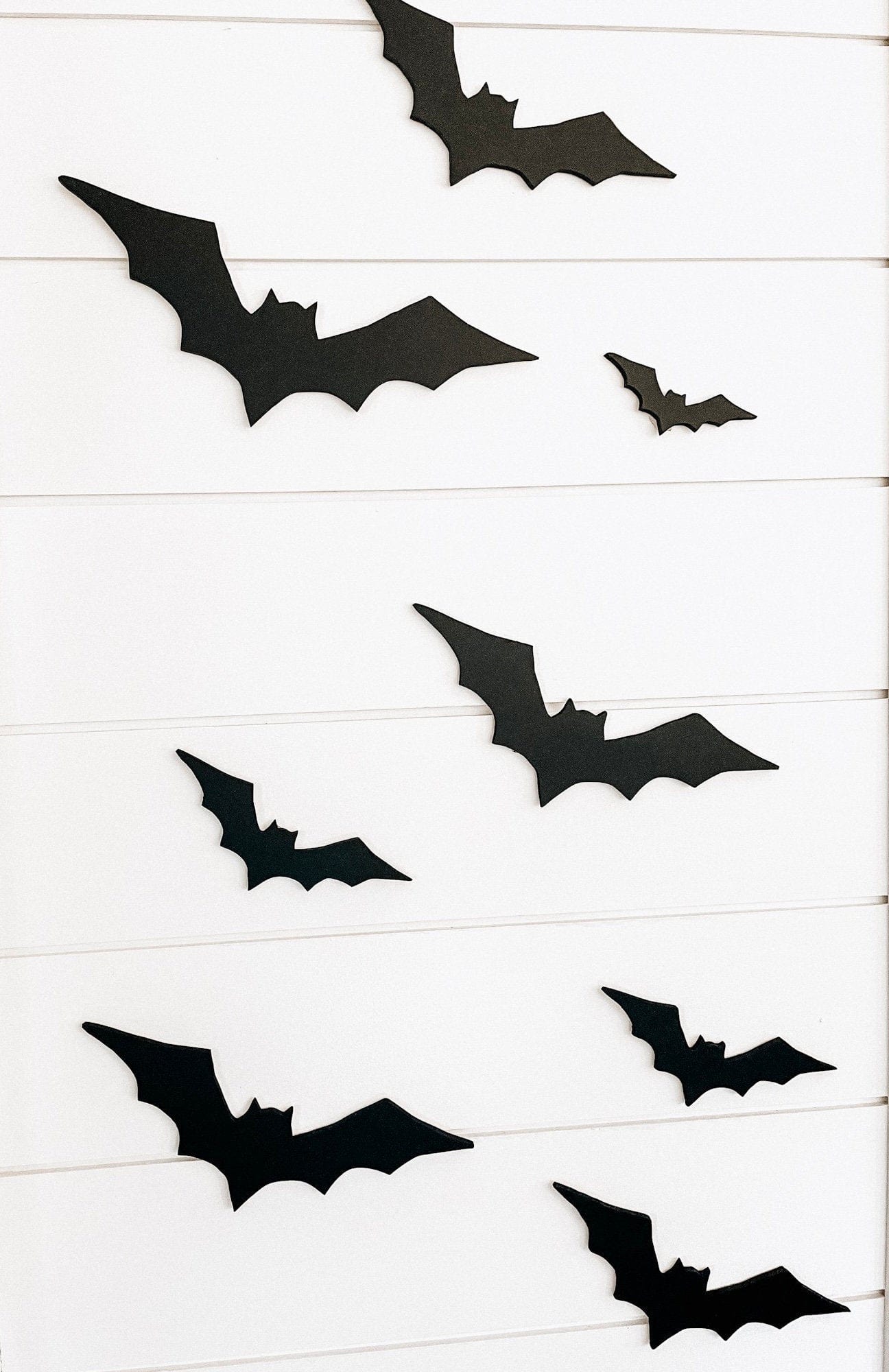 Wood Halloween Bats - Charlie + Pine