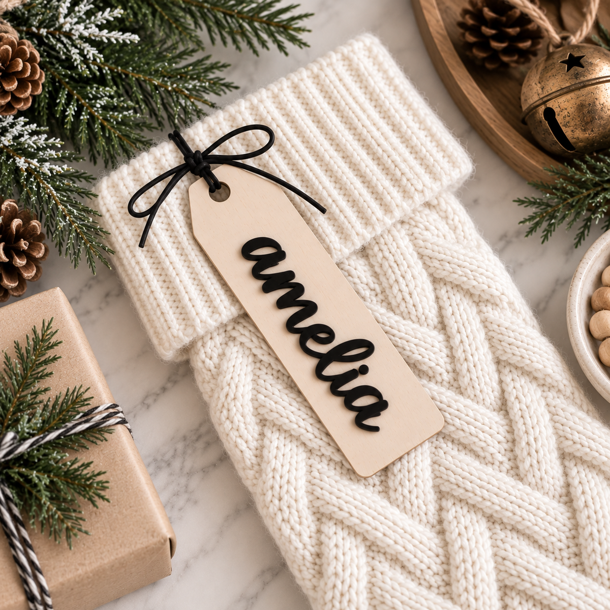 Personalized Stocking Name Tags