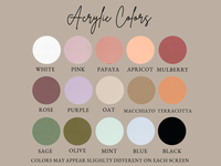 Custom Baby Birth Announcement Sign Set | Name, Stats & Footprint Keepsake - Charlie + Pine