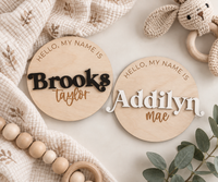 Personalized Baby Name Signs - Charlie + Pine