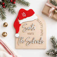 Days Until Christmas Countdown Sign - Charlie + Pine