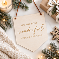 Neutral Christmas Wall Decor - Charlie + Pine