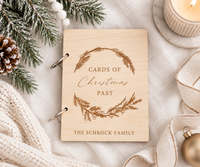 Christmas Card Keepsake Book - Charlie + Pine