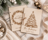 Christmas Card Keeper | Holiday Card Storage Book - Charlie + Pine