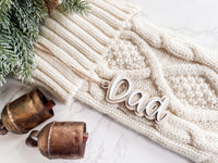 Personalized Christmas Stocking Name Tags - Charlie + Pine