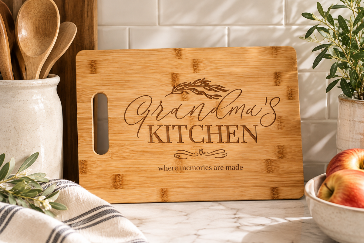 Gift for Grandma - Cutting Board - Charlie + Pine