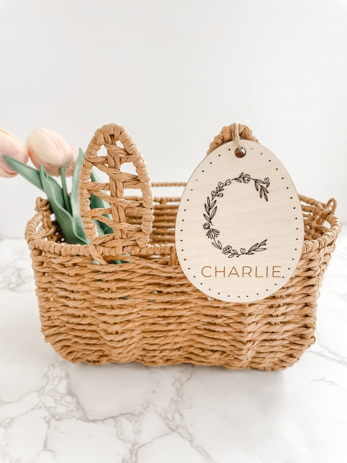 Easter Basket Name Tag - Charlie + Pine