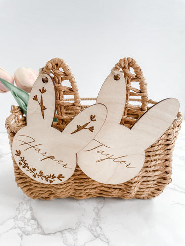 Personalized Easter Basket Name Tags - Charlie + Pine