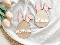 Easter Bunny Basket Name Tag - Charlie + Pine