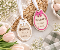 Custom Easter Basket Name Tag - Charlie + Pine