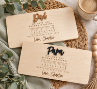 Father’s Day Handprint Keepsake | Gift from Kids - Charlie + Pine