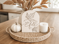 Hello Fall Wood Sign - Charlie + Pine