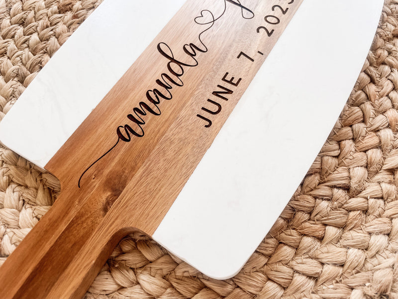 Personalized Cheese Board - Charlie + Pine