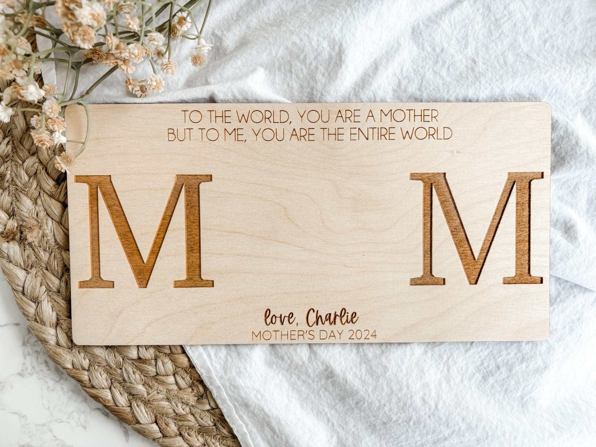 Mother's Day DIY Handprint Sign - Charlie and Pine – Charlie + Pine