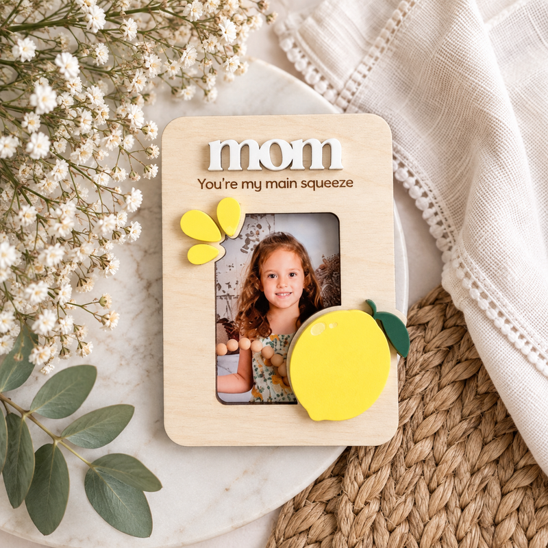 Photo Magnet Gift for Mom or Grandma | Custom Mother’s Day Keepsake - Charlie + Pine
