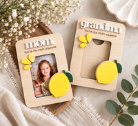 Photo Magnet Gift for Mom or Grandma | Custom Mother’s Day Keepsake - Charlie + Pine