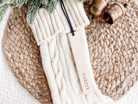 Modern Christmas Stocking Tags - Charlie + Pine