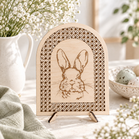Easter Bunny Wood Sign - Charlie + Pine