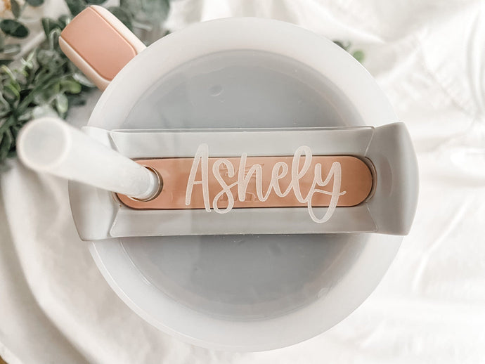 Personalized Stanley Name Plate - Charlie + Pine