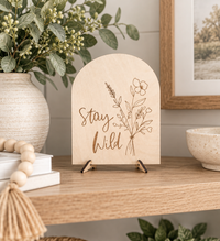 Stay Wild Boho Decor - Charlie + Pine