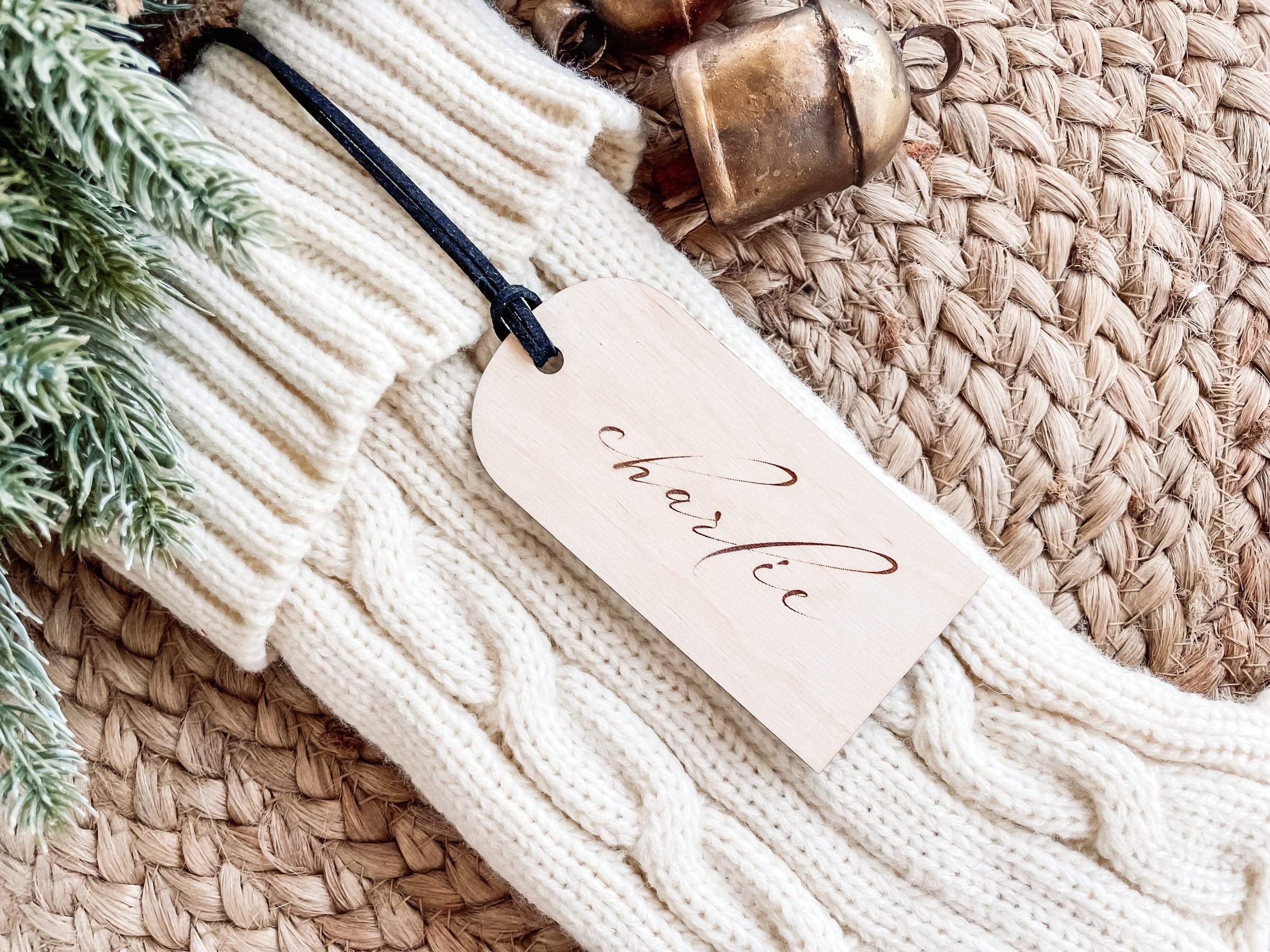 Personalized Stocking Tags - Charlie + Pine