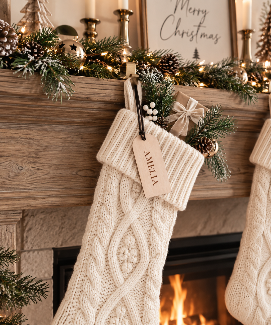 Personalized Stocking Tags - Charlie + Pine