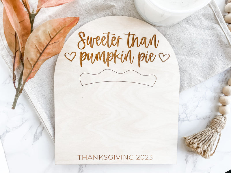 DIY Thanksgiving Footprint Keepsake - Charlie + Pine