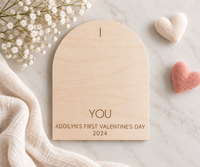 Baby's First Valentine's Keepsake - Charlie + Pine