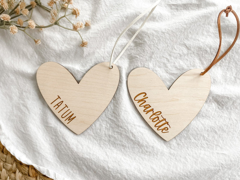 Valentine's Name Tags - Charlie + Pine