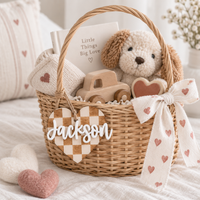 Personalized Heart Name Tags | Valentine Gift Tags - Charlie + Pine