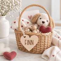 Valentine Basket Name Tags - Charlie + Pine