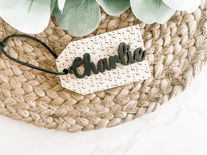 Valentines Gift Basket Name Tags - Charlie + Pine