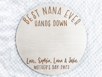 Mother's Day Handprint Sign - Charlie + Pine