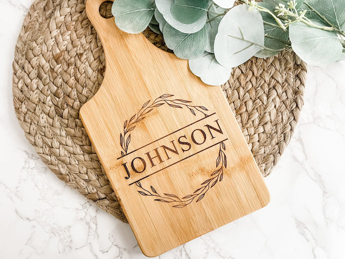 Engraved Cutting Board - Charlie + Pine