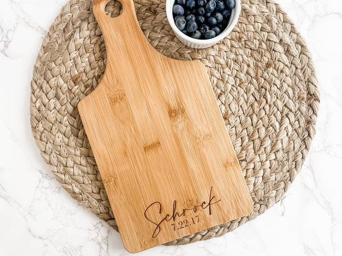 Personalized Cutting Board - Charlie + Pine