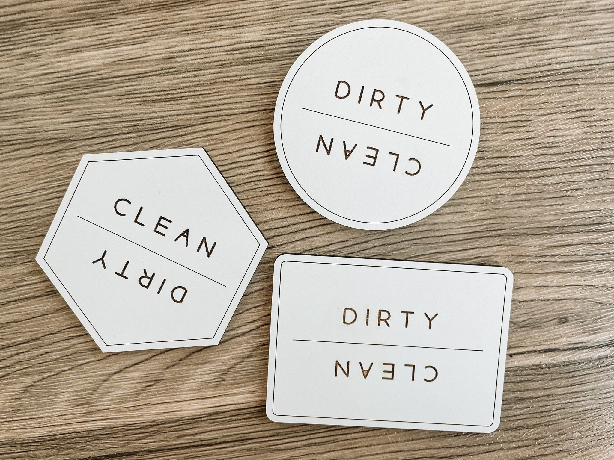 Custom Clean Dirty Dishwasher Magnet  Magnets for Dishwasher 