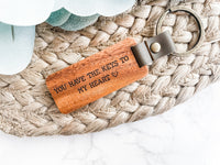 You Have The Keys to My Heart Engraved Keychain - Charlie + Pine