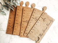 Wooden Growth Chart Ruler - Charlie + Pine