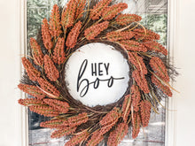 Load image into Gallery viewer, Hey Boo Halloween Door Hanger - Charlie + Pine
