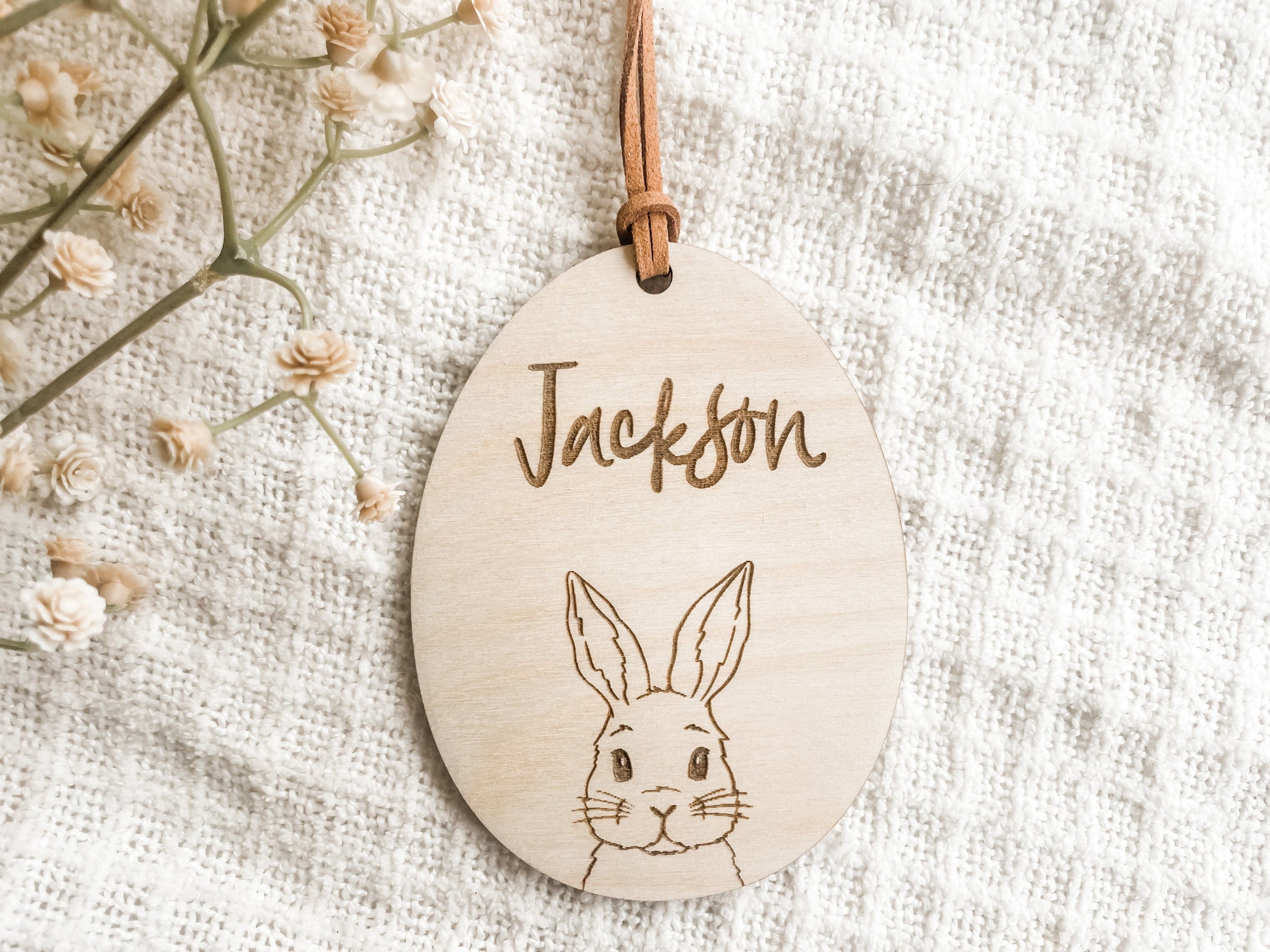 Kids Easter Basket Name Tags - Charlie + Pine
