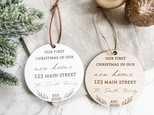 Load image into Gallery viewer, New Home Christmas Ornament - Charlie + Pine
