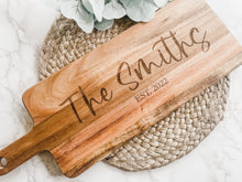 Load image into Gallery viewer, Personalized Wedding Gift - Cutting Board - Charlie + Pine
