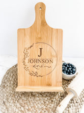 Load image into Gallery viewer, Personalized Cookbook Holder - Charlie + Pine
