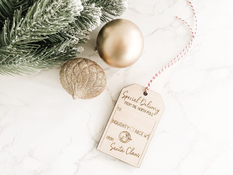 Santa Gift Tags - Charlie + Pine