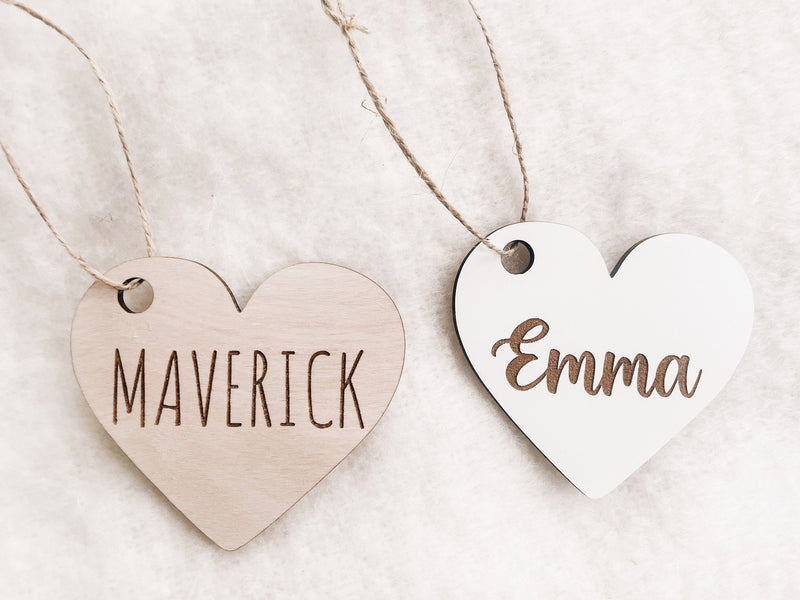 Valentines Basket Name Tags - Charlie + Pine