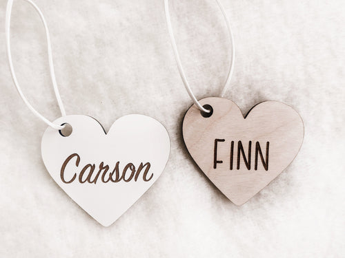 Valentines Basket Name Tags - Charlie + Pine